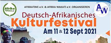 Deutsch – afrikanische Kulturfestival 2021 — unterstützt von Hamburg – Eimsbüttel